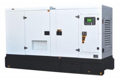 China White 18kw-80kw Water-cooled Canopy Generator Set withHigh Rated Voltage and IP23 Protection Grade for sale