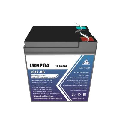 Cina Small 12V6AH Lifepo4 Rechargeable Battery with Short-circuit Protection Weight 0.7kg  E-bike Battery in vendita
