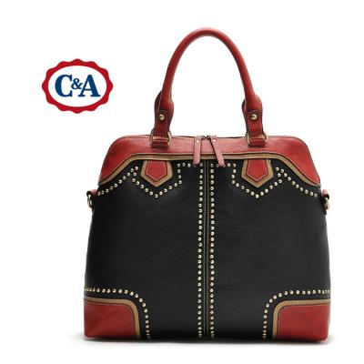 Chine La vente du concepteur cousu de sacs à main d'épaule de l'unité centrale de la dame de C&A met en sac le sac d'emballage de remise de marque des Etats-Unis à vendre
