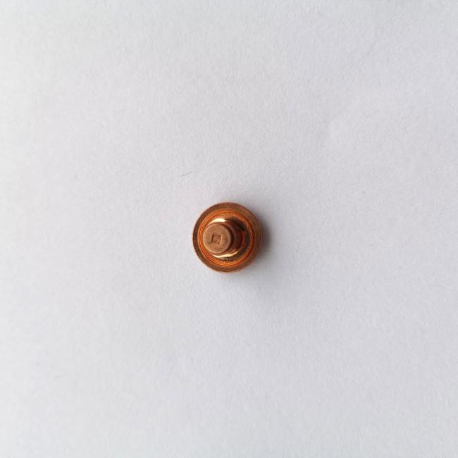 Copper battery positive and negative