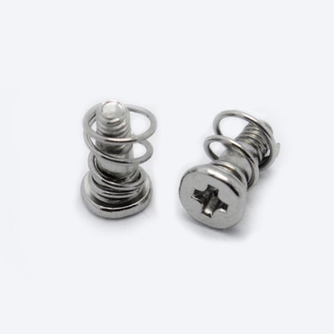 Spring step screw stainless steel studs with inter Spring combination screw Manufacturer 