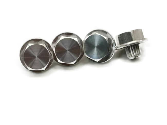 Aluminum CD Textured Vehicle Modified Hub Decorative Ring Rivets