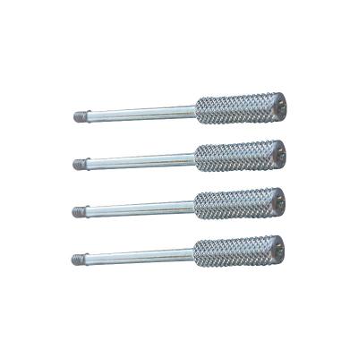 China Carbon Steel Plated Stainless Steel Thumb Screws #4-40 UNC 49mm for sale