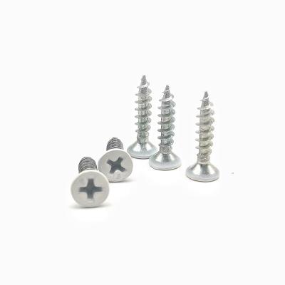China Color Paint Self-Tapping Screw Customized Countersunk Cross Self Tapping Screws for sale