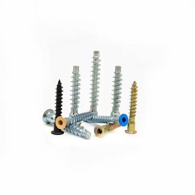 China Pointed-Tailed Hexagon Self-Tapping Screw Galvanized Wood Repair Nail Countersunk Mountain Wire for sale