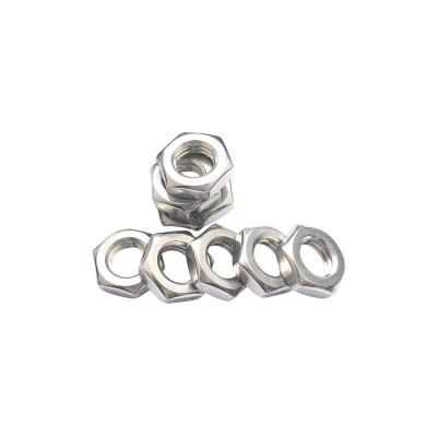 Cina 304 Stainless Steel Lock Nut External Hexagon Nut Anti-Slip Hexagon Screw Cap in vendita
