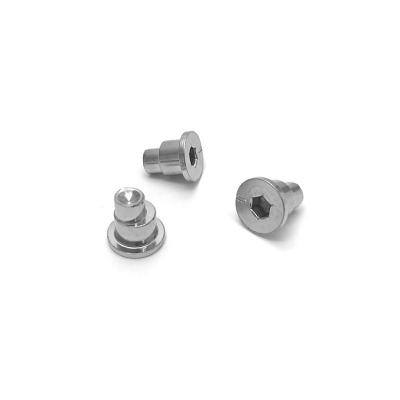 China 304 SS Hexagon Eccentric Nail Rivet Supports Customization for sale