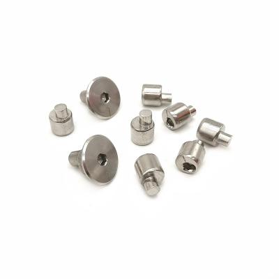 China Customization Hexagon Eccentric Nail 304 Stainless Steel Eccentric Rivet for sale