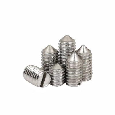 China Cutting Slotted Positioning Screw Precision Headless Machine Meter Stop Screw Set Screw For Camera en venta