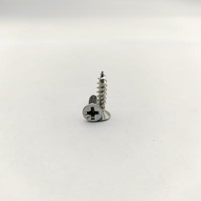 China Phillips Flat Head Self-Tapping Screws Zinc Plated Wood, Plastic & Sheet Metal Easy Installation for sale