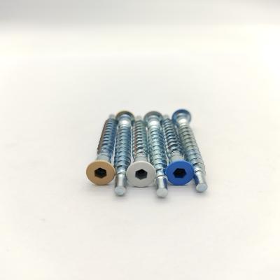 China Tornillos autorroscantes para muebles con cabeza hexagonal de acero inoxidable 304 A2-70 en venta