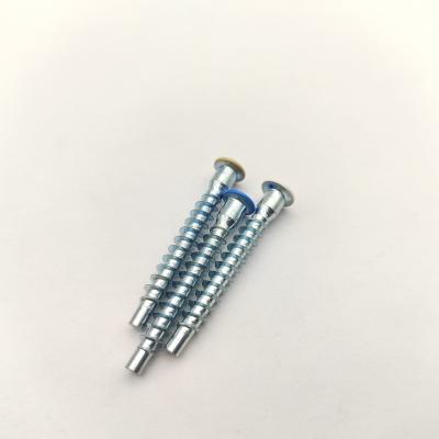 China Edelstahl-M5 Schrauben mit Zinkplattierung Flachkopfpackung von 100 zu verkaufen