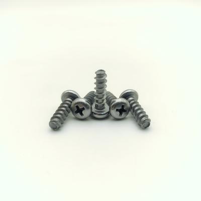 China Tornillos autorroscantes de cabeza abombada de acero inoxidable 304 Tipo B A2-70 en venta