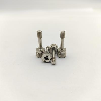 China Tornillos cautivos moleteados de acero inoxidable 316 con accionamiento combinado para equipos médicos en venta