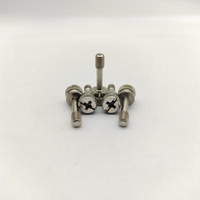 China Tornillos cautivos moleteados de acero inoxidable 316 con accionamiento combinado para equipos médicos en venta