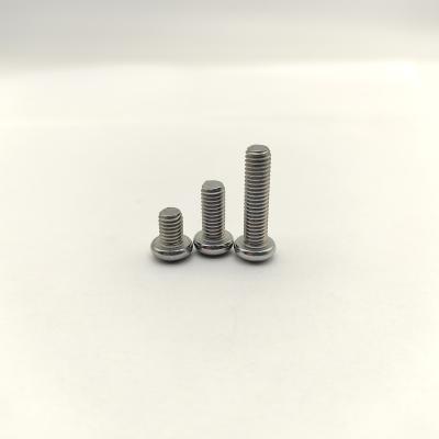 Cina Viti a macchina con testa cilindrica bombata Phillips in acciaio inossidabile 304 A2-70 DIN 7985 in vendita