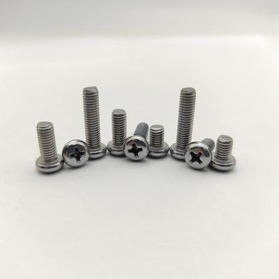 China Parafusos de las máquinas con cabeza de cacerola de Phillips DIN 7985 M3-M12 en venta