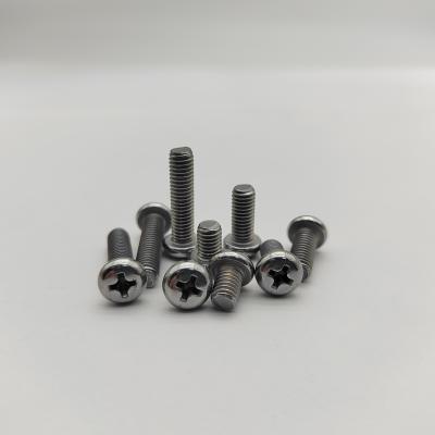 Cina Viti a macchina con testa cilindrica bombata Phillips in acciaio inossidabile 304 A2-70 DIN 7985 in vendita
