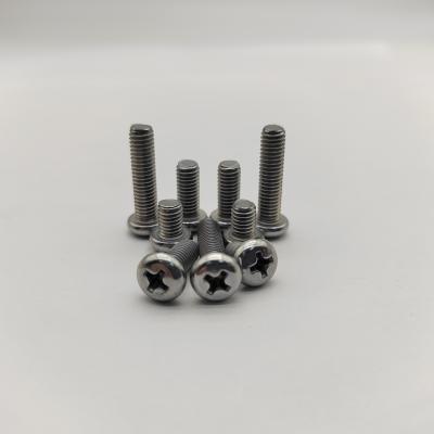 China Parafusos de las máquinas con cabeza de cacerola de Phillips DIN 7985 M3-M12 en venta
