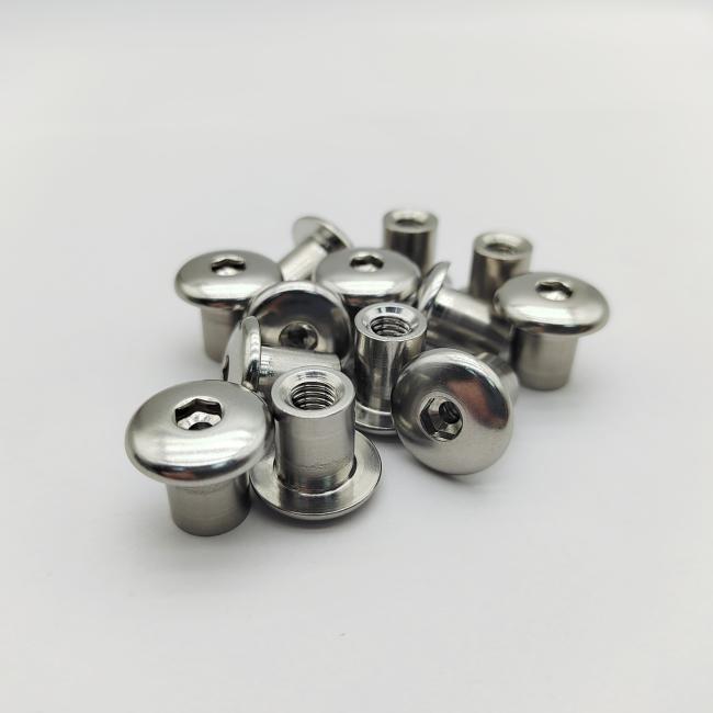 304 SS Hex Socket Rivet Nuts - installed application example
