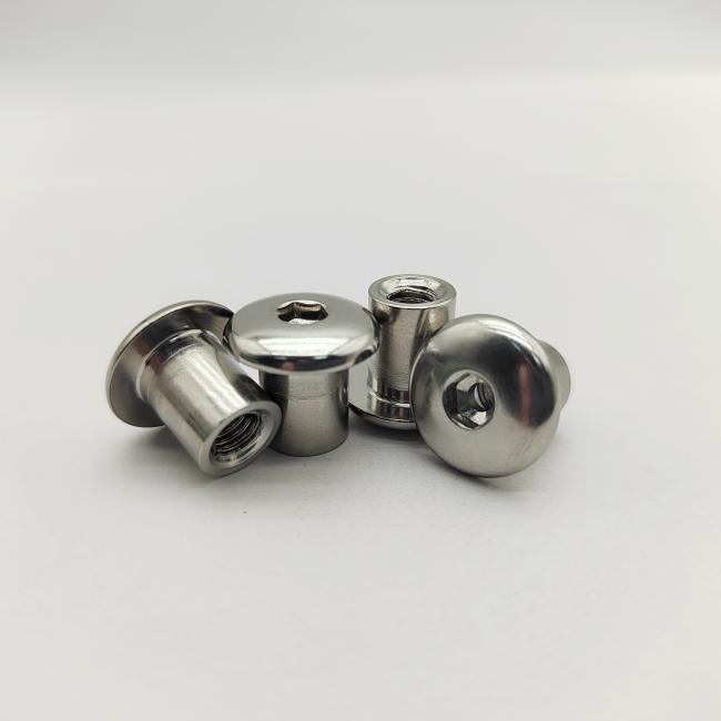 316 SS Heavy Duty Rivet Nuts in various sizes showing round head style