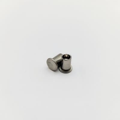 China 304 Stainless Steel Flat Head Semi-Tubular Rivets DIN 7337 M3-M6 for sale