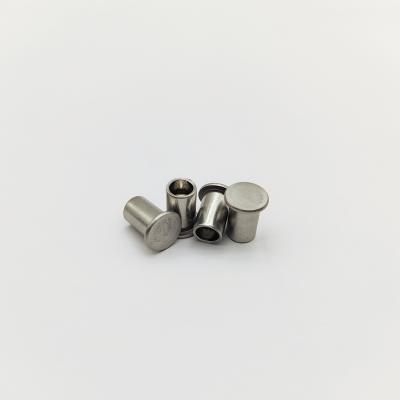 China 304 Stainless Steel Flat Head Semi-Tubular Rivets DIN 7337 M3-M6 for sale
