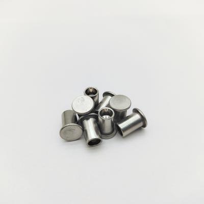 China 316L Stainless Steel Flat Head Semi-Tubular Rivets ISO 15977 for sale