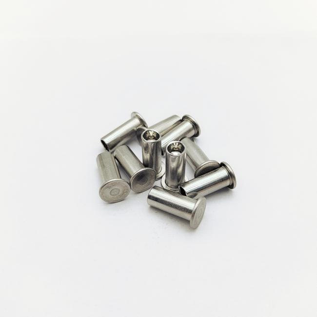Factory production line for stainless steel rivets