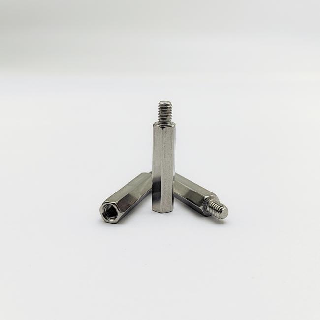 Hex standoff screws in various sizes