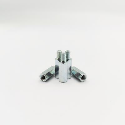 China Stainless Steel Hex Standoff Screw M3-M6 PCB Spacer Blue-Zinc Plated for sale