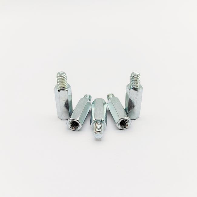 Male-female Hex Standoff Screws with blue-zinc plating