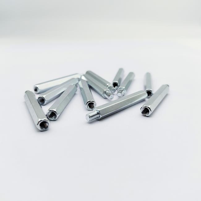 Hex Male-Female Standoff Screws in packaging