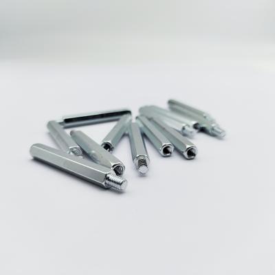 China Stainless Steel Hex Standoff Screw M4-M12 10-100mm Blue-Zinc Plated for sale