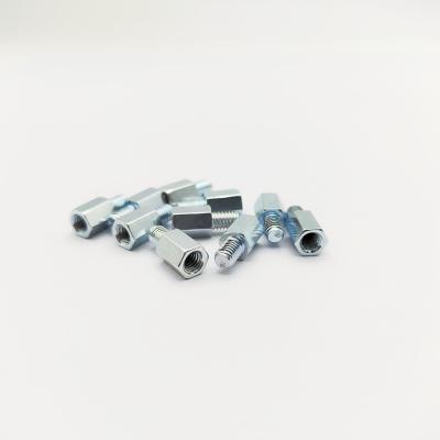 China M4 Hex Standoff tornillo de acero inoxidable de 8 mm azul zincado en venta