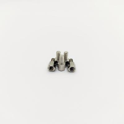 China Separador hexagonal M3 de acero inoxidable A4-80, 11mm macho-hembra, electropulido en venta