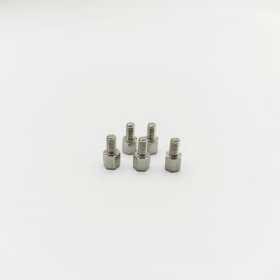 China Separador hexagonal M3 de acero inoxidable A4-80, 11mm macho-hembra, electropulido en venta