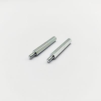 China Separador hexagonal de acero inoxidable A4-80 M3-M8, 31 mm de longitud, con revestimiento de zinc azul en venta