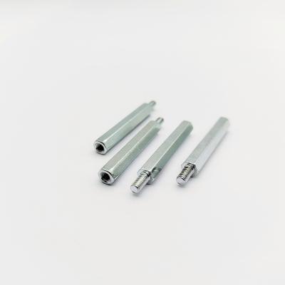 China Separador hexagonal de acero inoxidable A4-80 M3-M8, 31 mm de longitud, con revestimiento de zinc azul en venta