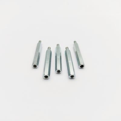 China Separador hexagonal de acero inoxidable A4-80 M3-M8, 31 mm de longitud, con revestimiento de zinc azul en venta