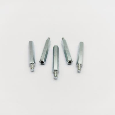 China Separador hexagonal de acero inoxidable A4-80 M3-M8, 31 mm de longitud, con revestimiento de zinc azul en venta