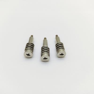 China A4 de acero inoxidable hombro tornillos de resorte M3 Phillips Drive 34mm en venta