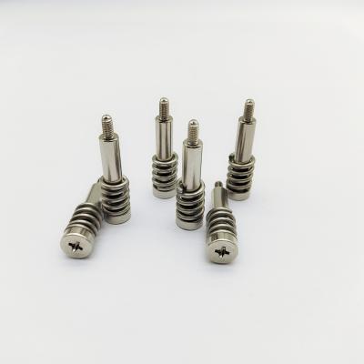 China A4 de acero inoxidable hombro tornillos de resorte M3 Phillips Drive 34mm en venta
