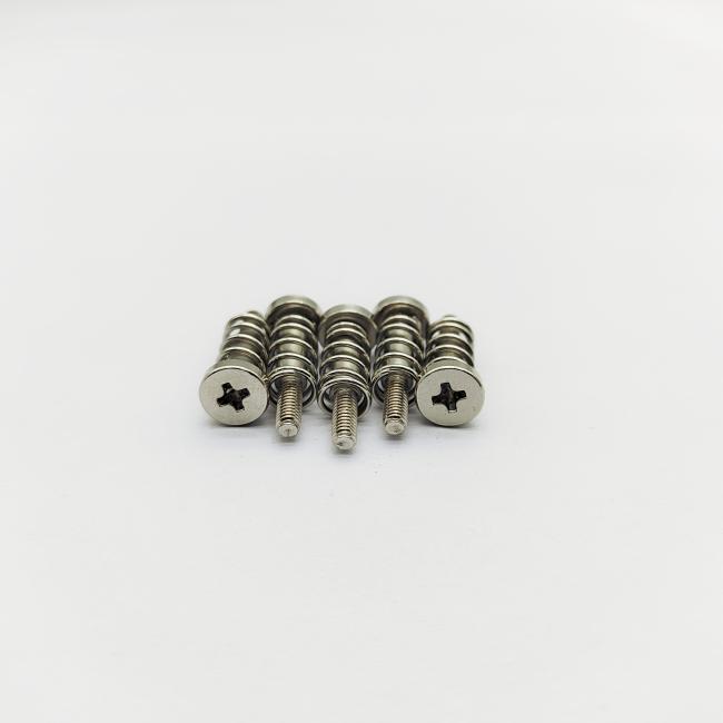Packaged M3 heatsink spring screws ready for shipping