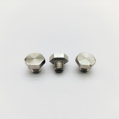 China Tornillo hexagonal de cubo de rueda M8 x 7 mm, cabeza de 13 mm, acero inoxidable 304 en venta