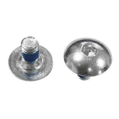 China Passivated Anti Loosening Screw 6061 Aluminum Material M6x10mm Size for sale