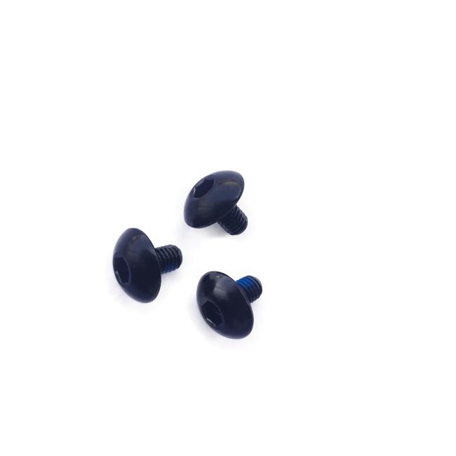 Electrophoresis Black Aluminum Screws Electrophoresis Aluminum Decorative Nails Aluminum NYLOK Screws