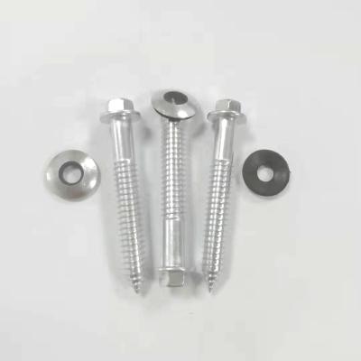 China 11X70 316 Stainless Steel Self Tapping Screws High Strength Chromium Anodized for sale