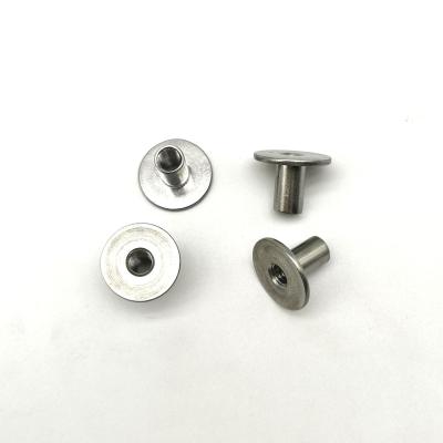 China Stainless Steel Hollow Tubular Rivet Passivated Anodized Electrolytic polishing 13.0x10mm for sale