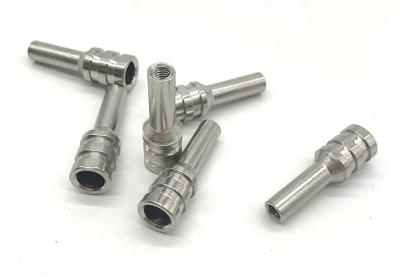 China Electrophoresis CNC Lathe Machining Parts , hex rivet nut fastenal 6x31.6mm for sale